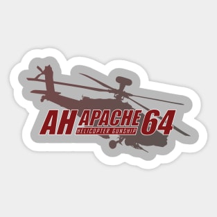 AH-64 Apache Sticker